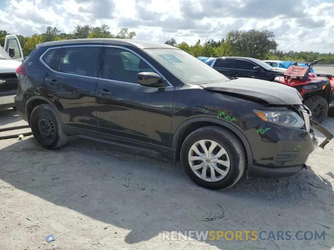 4 Фотография поврежденного автомобиля KNMAT2MV0KP560852 NISSAN ROGUE 2019