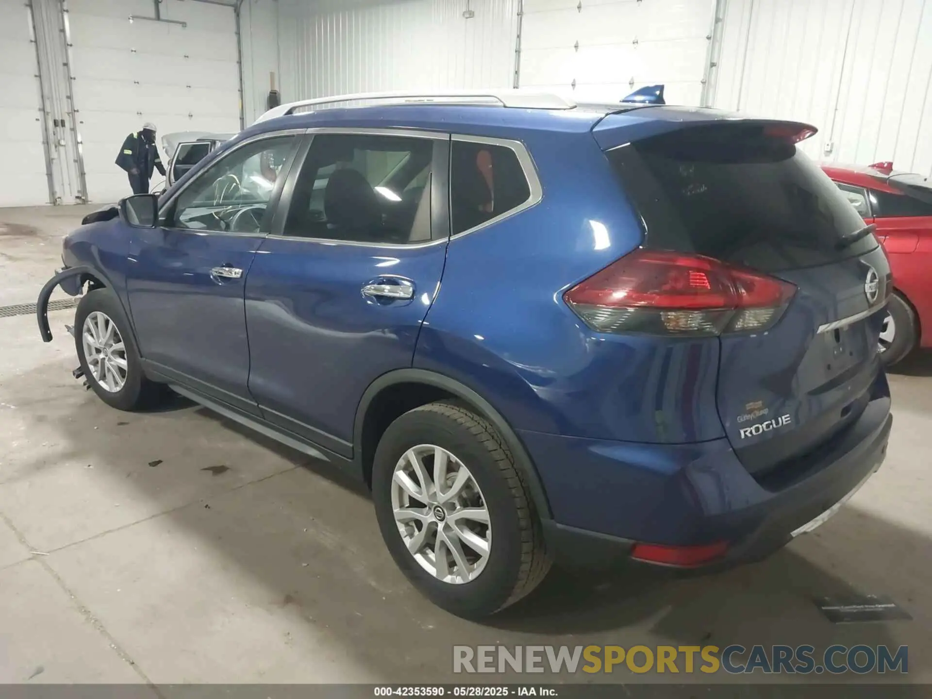 3 Photograph of a damaged car KNMAT2MV1KP513698 NISSAN ROGUE 2019