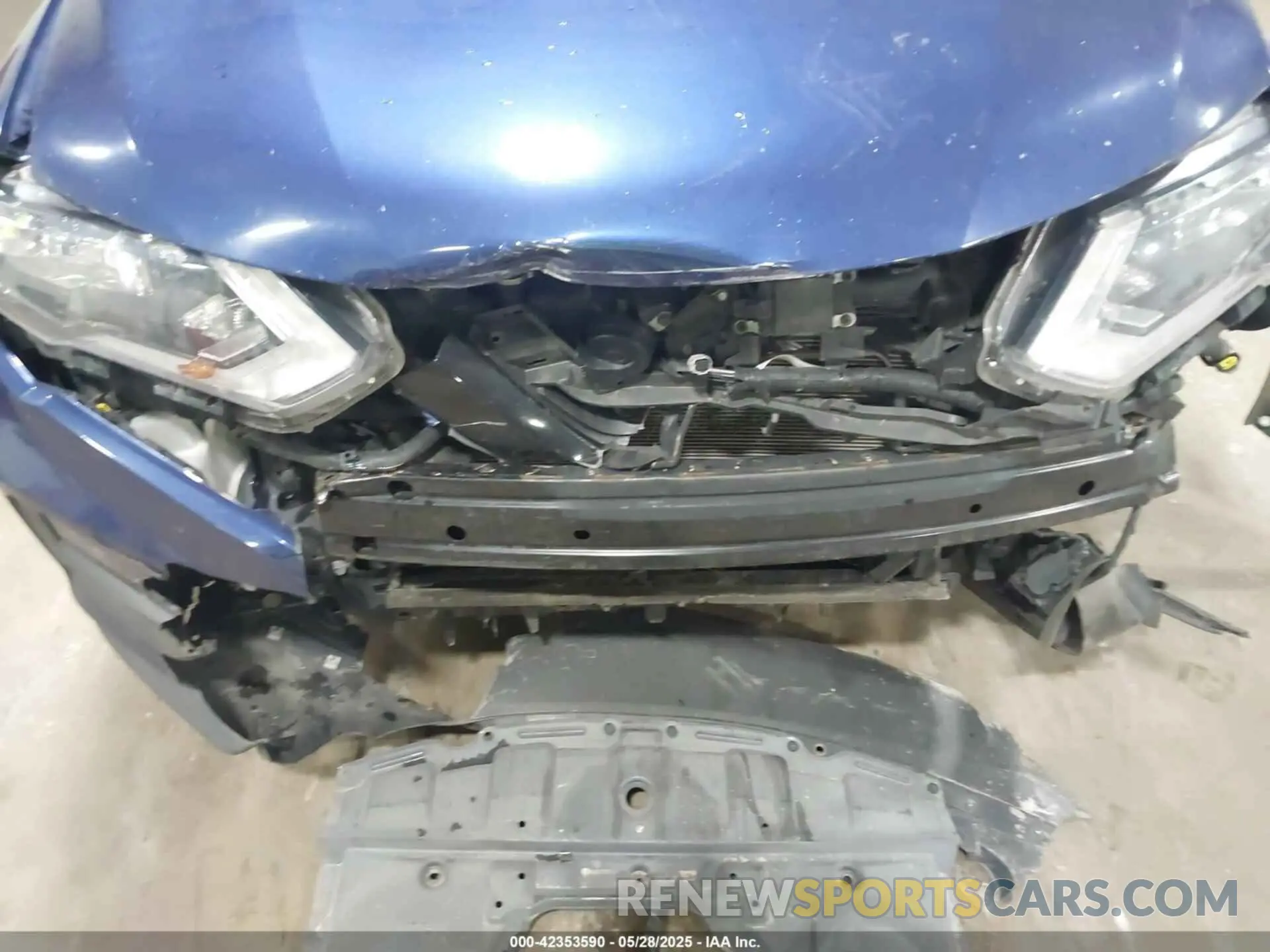 6 Photograph of a damaged car KNMAT2MV1KP513698 NISSAN ROGUE 2019