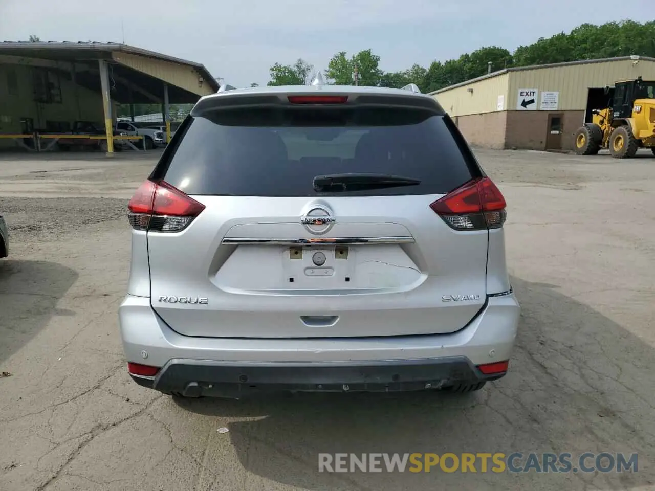 6 Photograph of a damaged car KNMAT2MV1KP515404 NISSAN ROGUE 2019