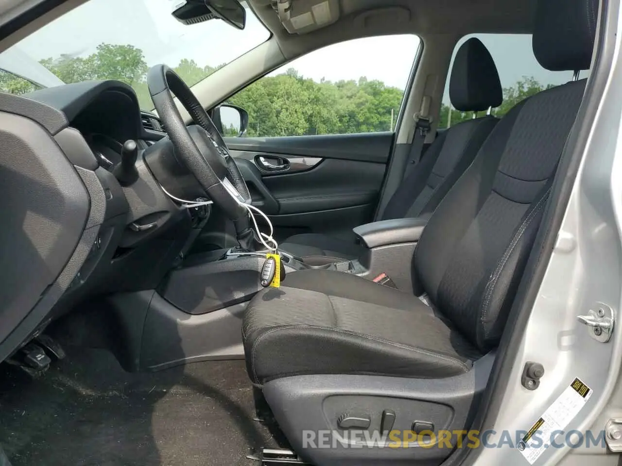 7 Photograph of a damaged car KNMAT2MV1KP515404 NISSAN ROGUE 2019