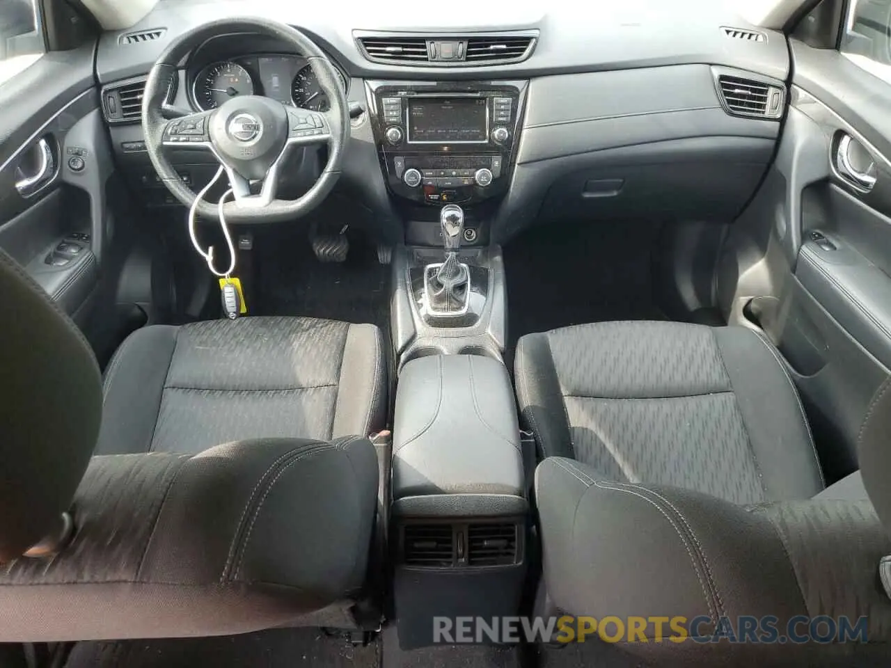 8 Photograph of a damaged car KNMAT2MV1KP515404 NISSAN ROGUE 2019