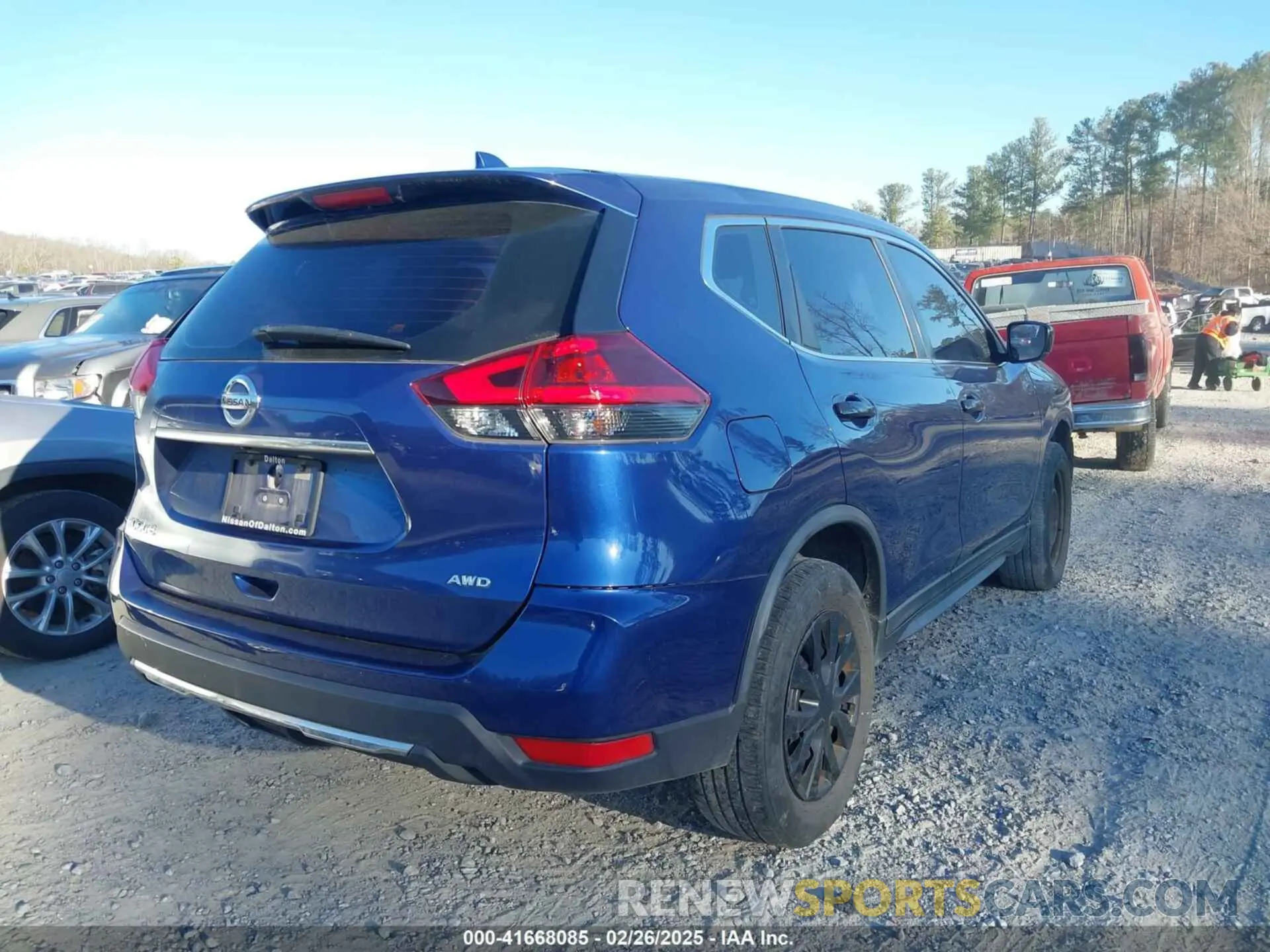 4 Фотография поврежденного автомобиля KNMAT2MV1KP518352 NISSAN ROGUE 2019