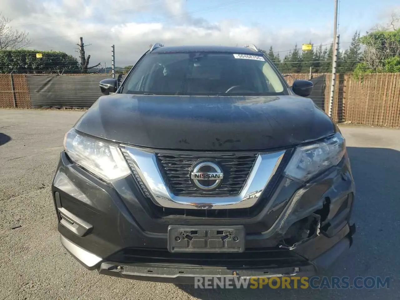 5 Photograph of a damaged car KNMAT2MV1KP541646 NISSAN ROGUE 2019