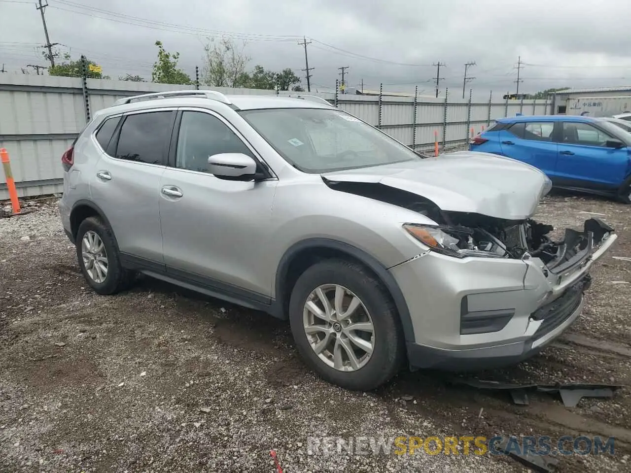 4 Фотография поврежденного автомобиля KNMAT2MV1KP559502 NISSAN ROGUE 2019