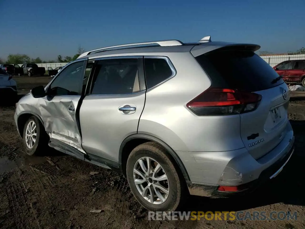 2 Фотография поврежденного автомобиля KNMAT2MV2KP502242 NISSAN ROGUE 2019