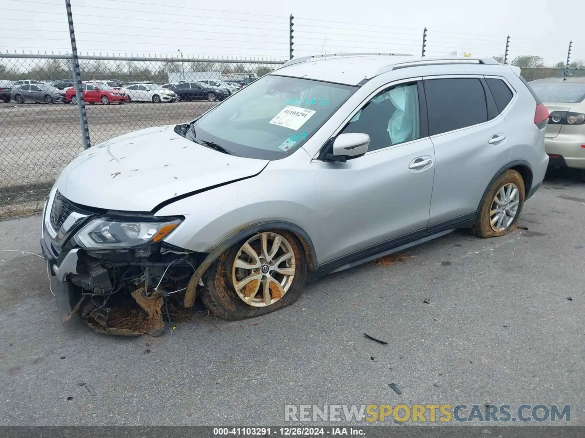6 Photograph of a damaged car KNMAT2MV2KP502905 NISSAN ROGUE 2019