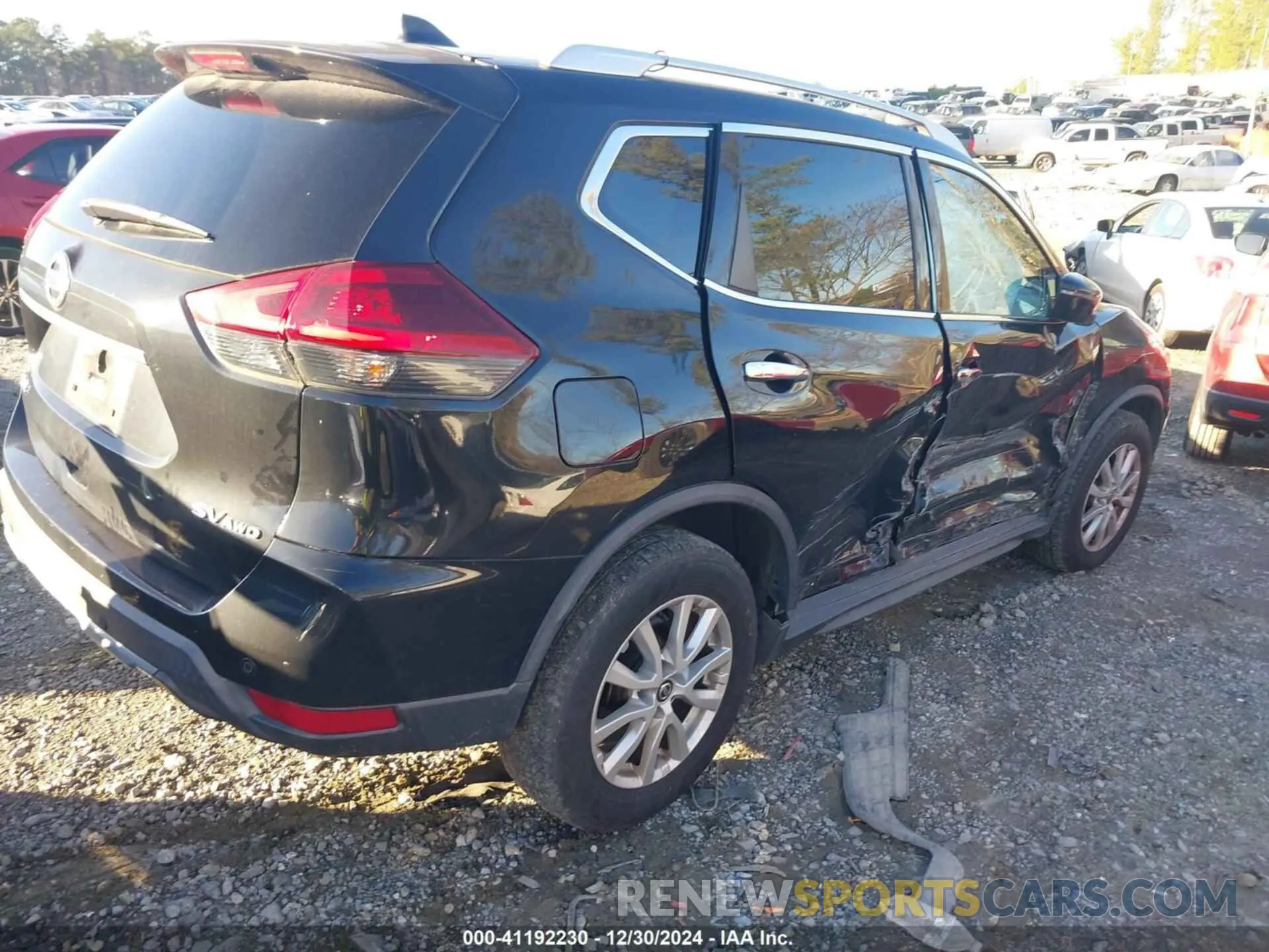 4 Photograph of a damaged car KNMAT2MV2KP505805 NISSAN ROGUE 2019