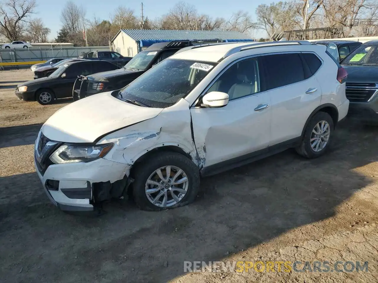 1 Photograph of a damaged car KNMAT2MV2KP514102 NISSAN ROGUE 2019