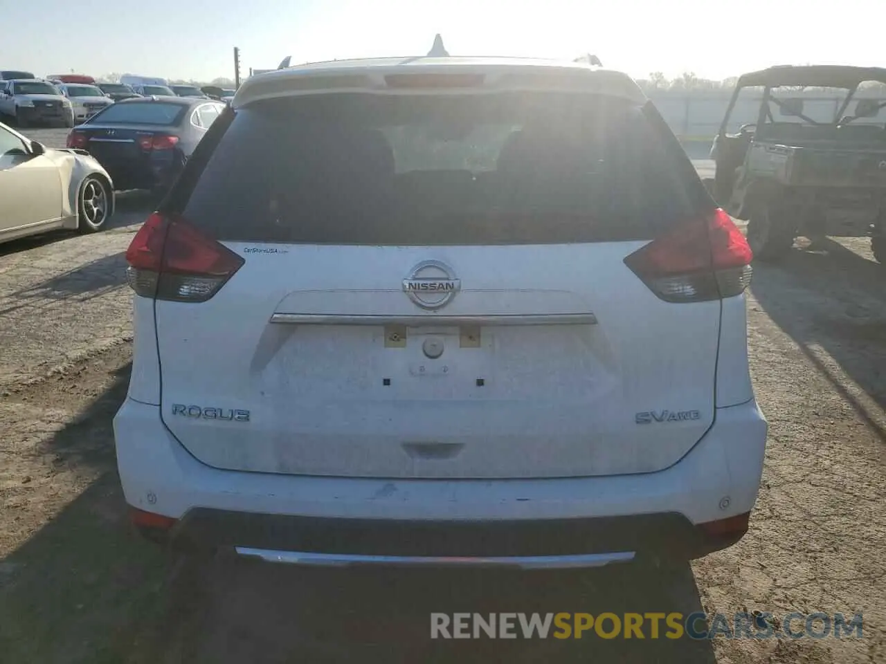 6 Photograph of a damaged car KNMAT2MV2KP514102 NISSAN ROGUE 2019