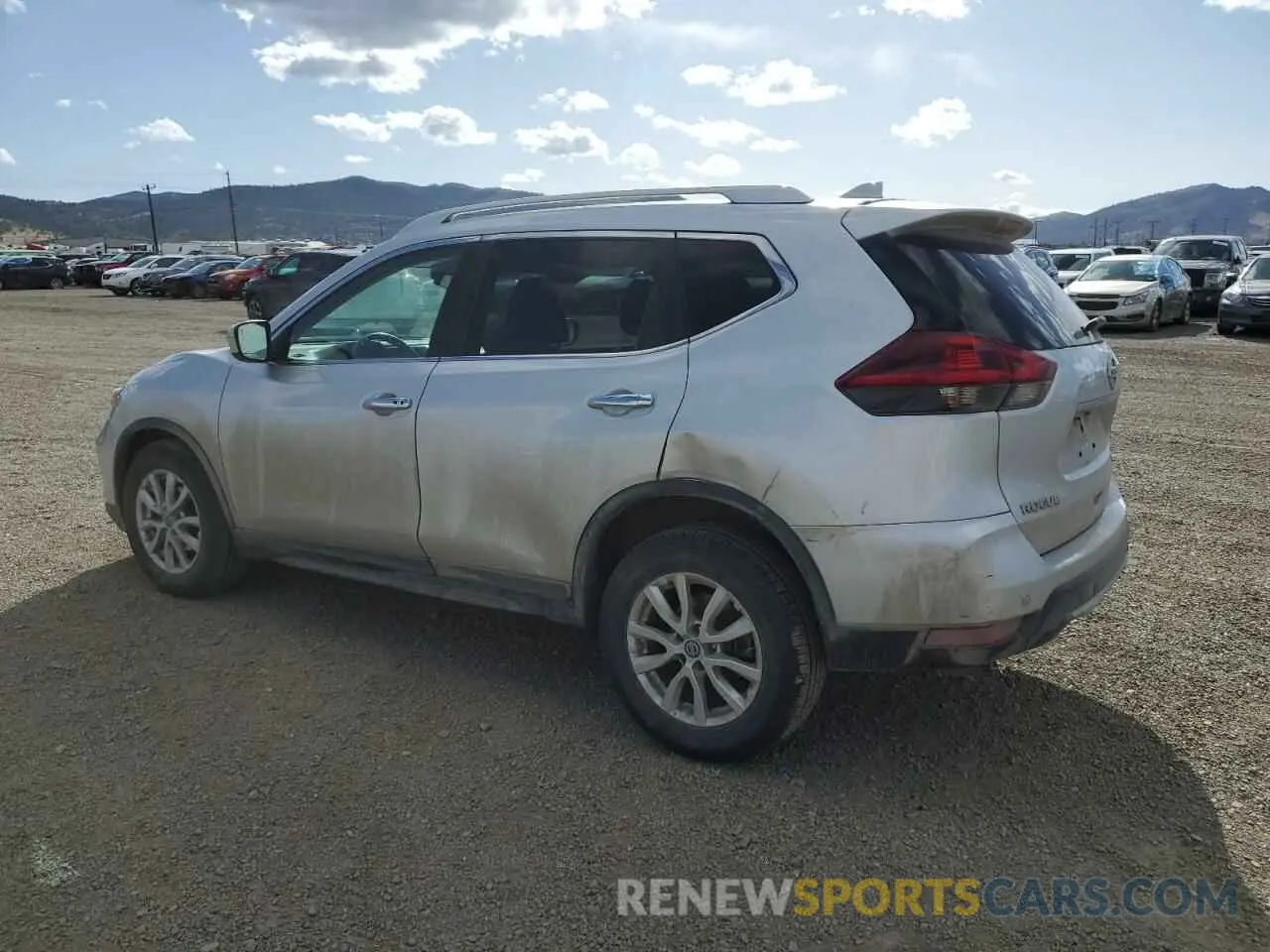 2 Photograph of a damaged car KNMAT2MV2KP531241 NISSAN ROGUE 2019