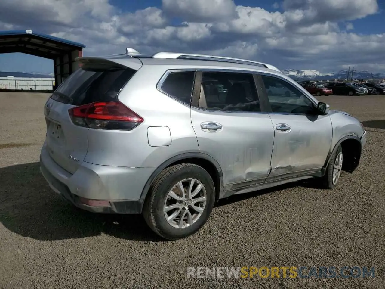 3 Photograph of a damaged car KNMAT2MV2KP531241 NISSAN ROGUE 2019