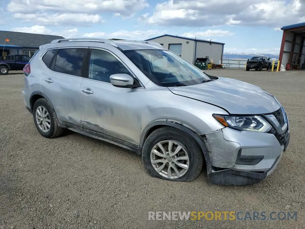 4 Photograph of a damaged car KNMAT2MV2KP531241 NISSAN ROGUE 2019