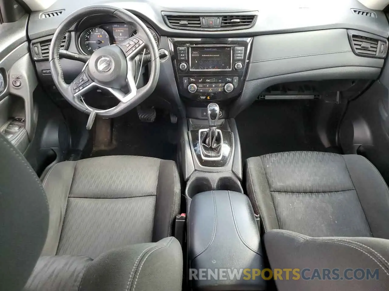 8 Photograph of a damaged car KNMAT2MV2KP531241 NISSAN ROGUE 2019