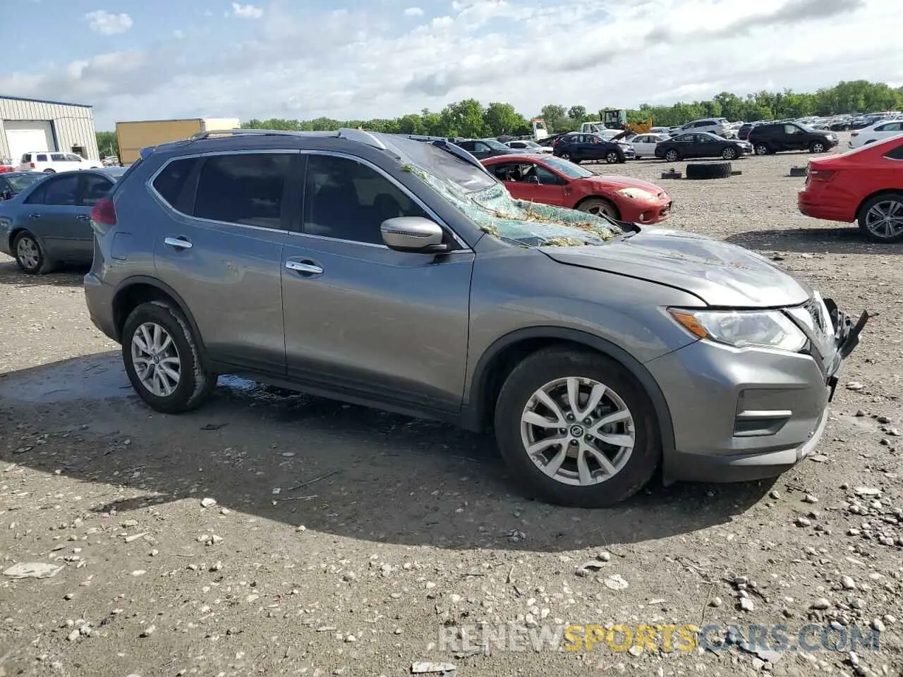 4 Фотография поврежденного автомобиля KNMAT2MV2KP534138 NISSAN ROGUE 2019