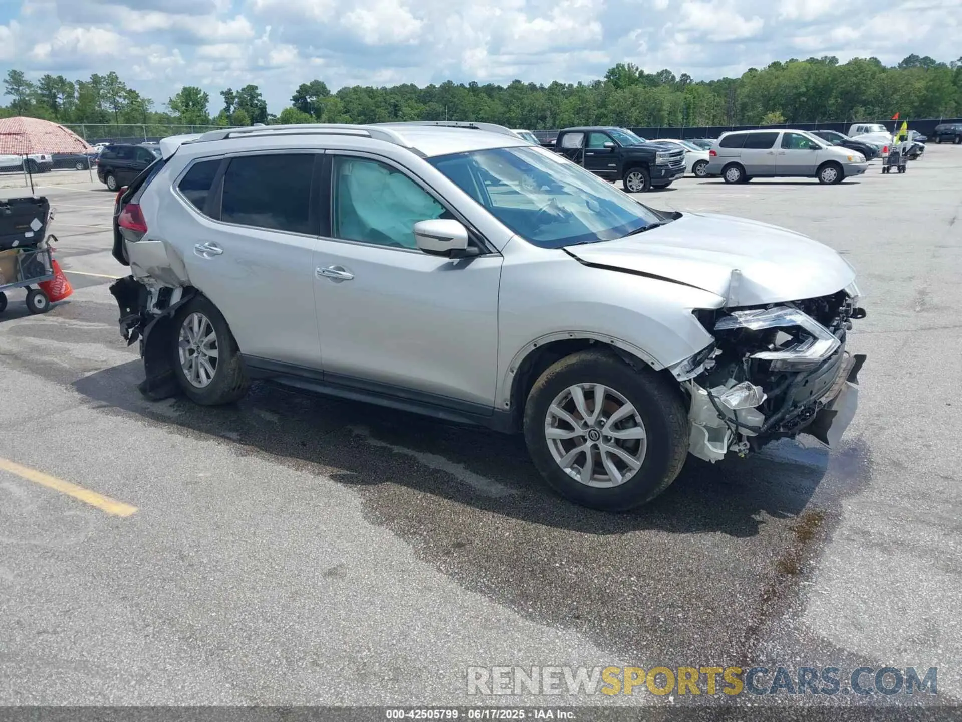1 Фотография поврежденного автомобиля KNMAT2MV2KP535760 NISSAN ROGUE 2019