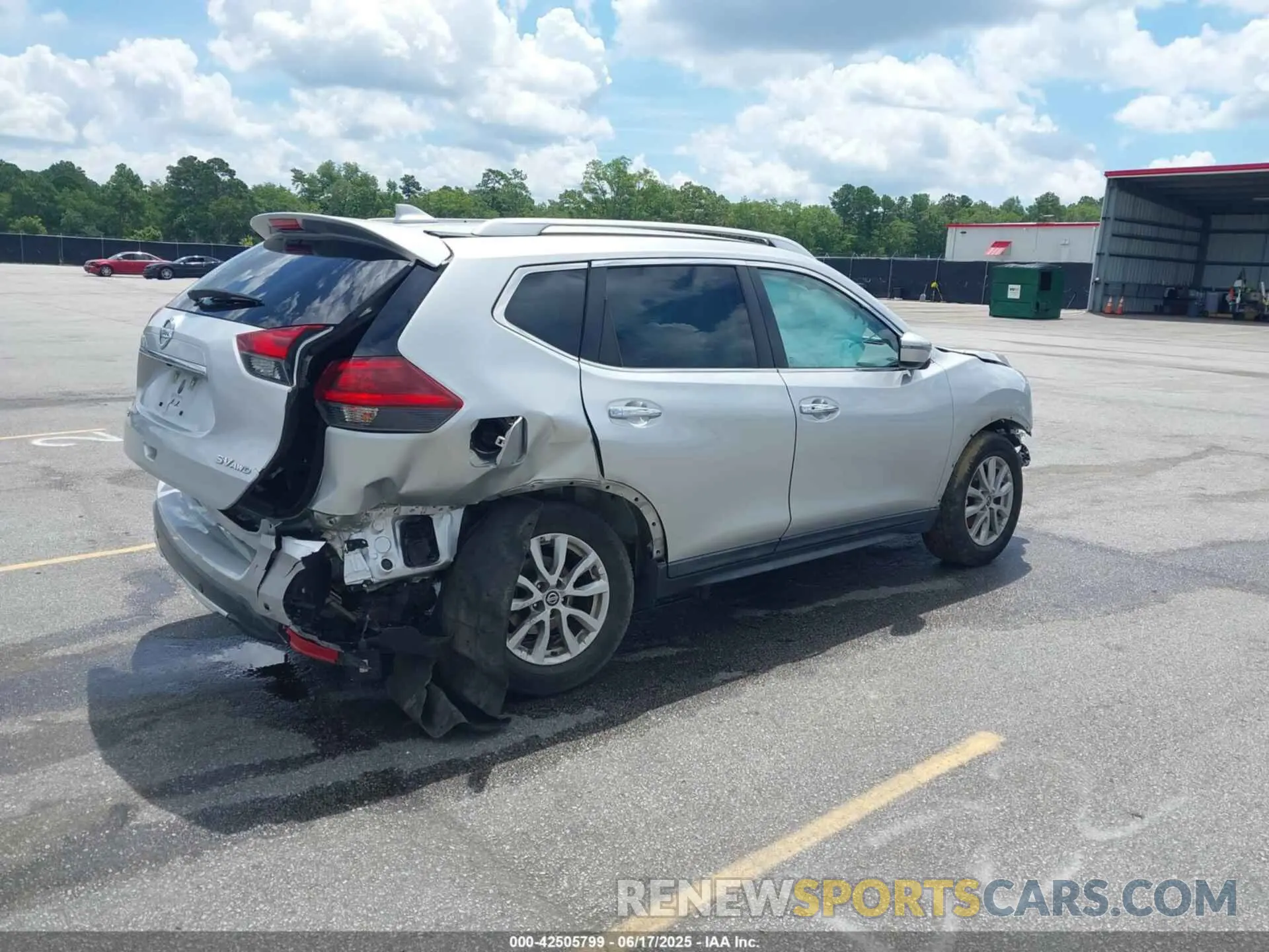 4 Фотография поврежденного автомобиля KNMAT2MV2KP535760 NISSAN ROGUE 2019