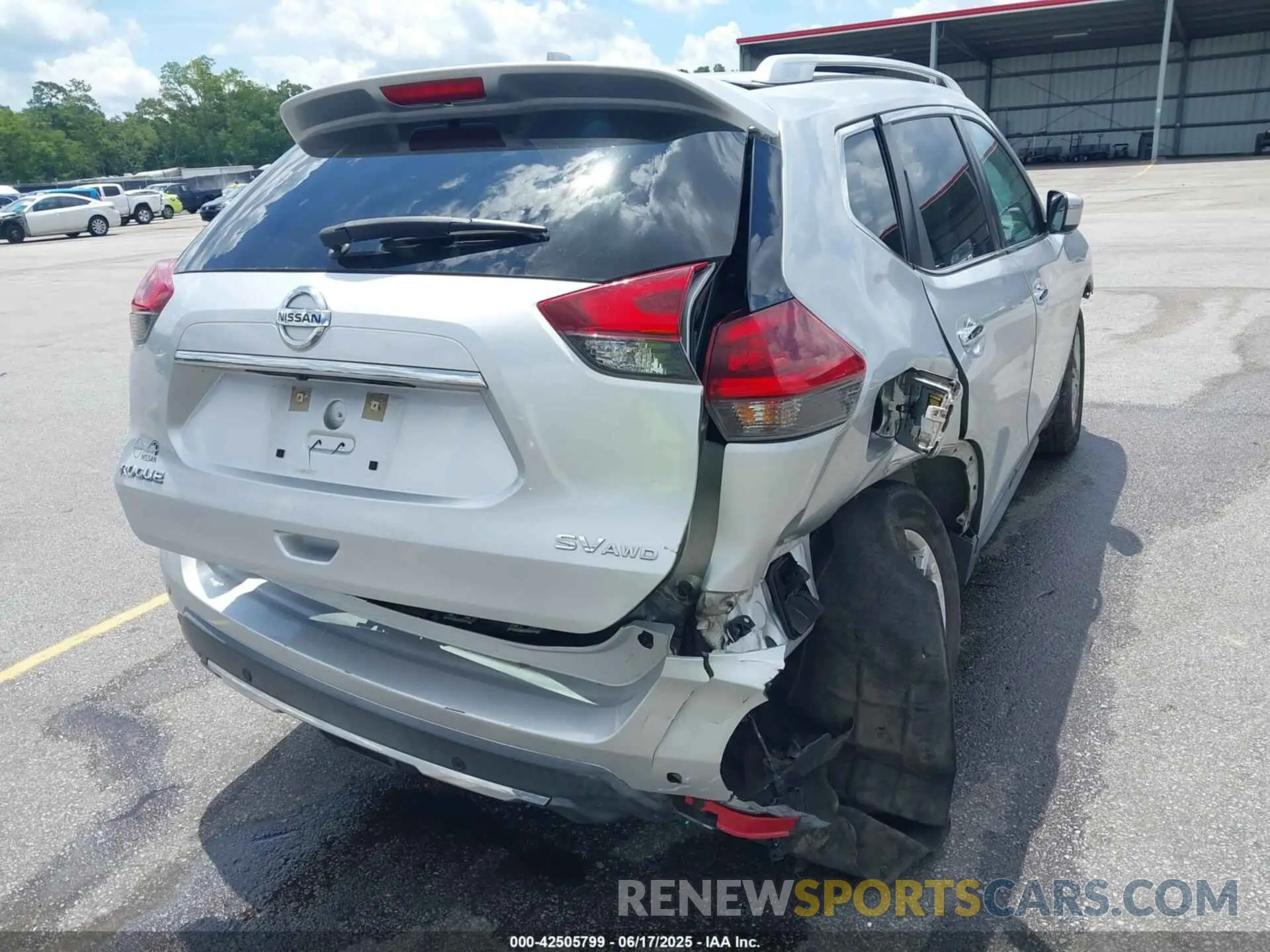 6 Фотография поврежденного автомобиля KNMAT2MV2KP535760 NISSAN ROGUE 2019