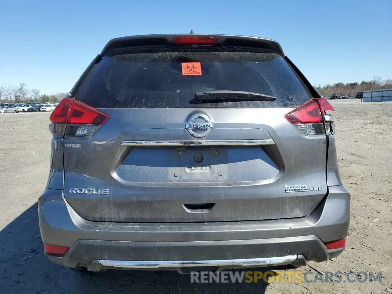6 Photograph of a damaged car KNMAT2MV2KP539596 NISSAN ROGUE 2019