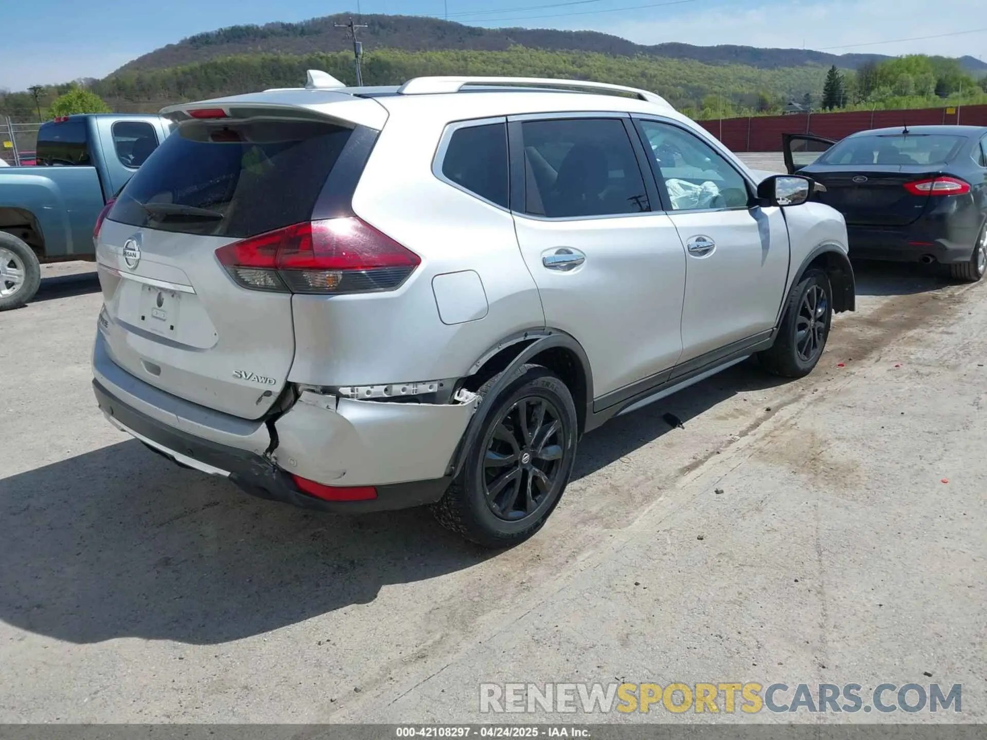 4 Фотография поврежденного автомобиля KNMAT2MV2KP558732 NISSAN ROGUE 2019