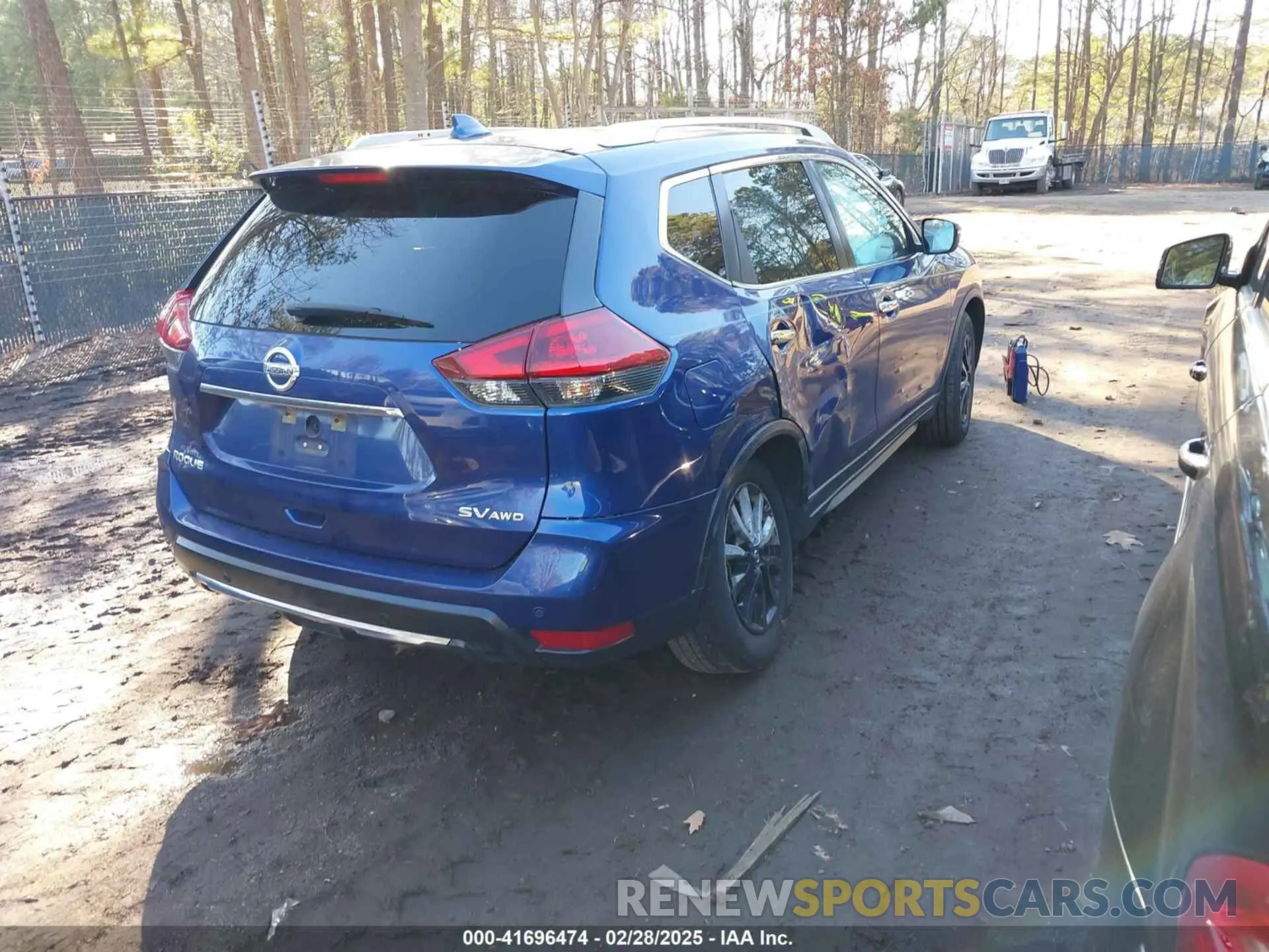 4 Photograph of a damaged car KNMAT2MV3KP513539 NISSAN ROGUE 2019