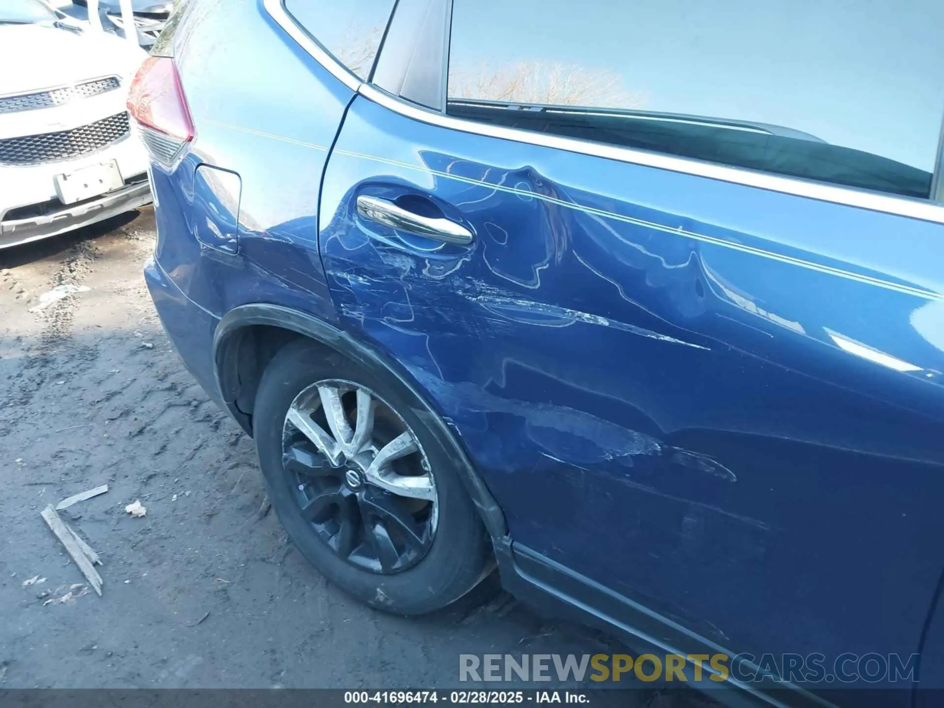 6 Photograph of a damaged car KNMAT2MV3KP513539 NISSAN ROGUE 2019