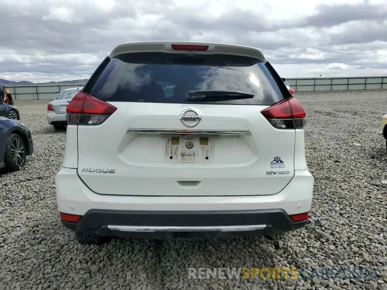 6 Photograph of a damaged car KNMAT2MV4KP530107 NISSAN ROGUE 2019