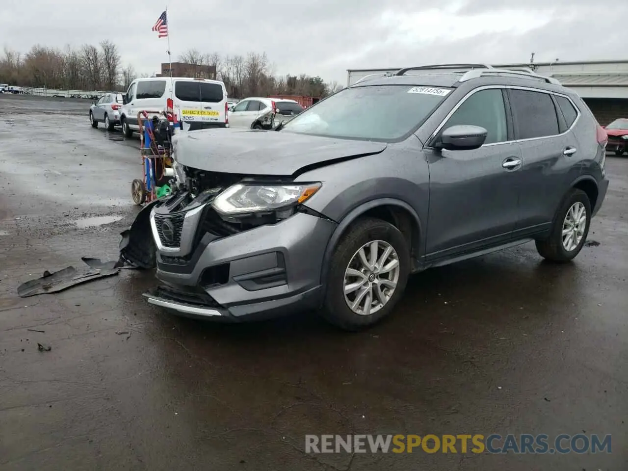 1 Фотография поврежденного автомобиля KNMAT2MV4KP553502 NISSAN ROGUE 2019