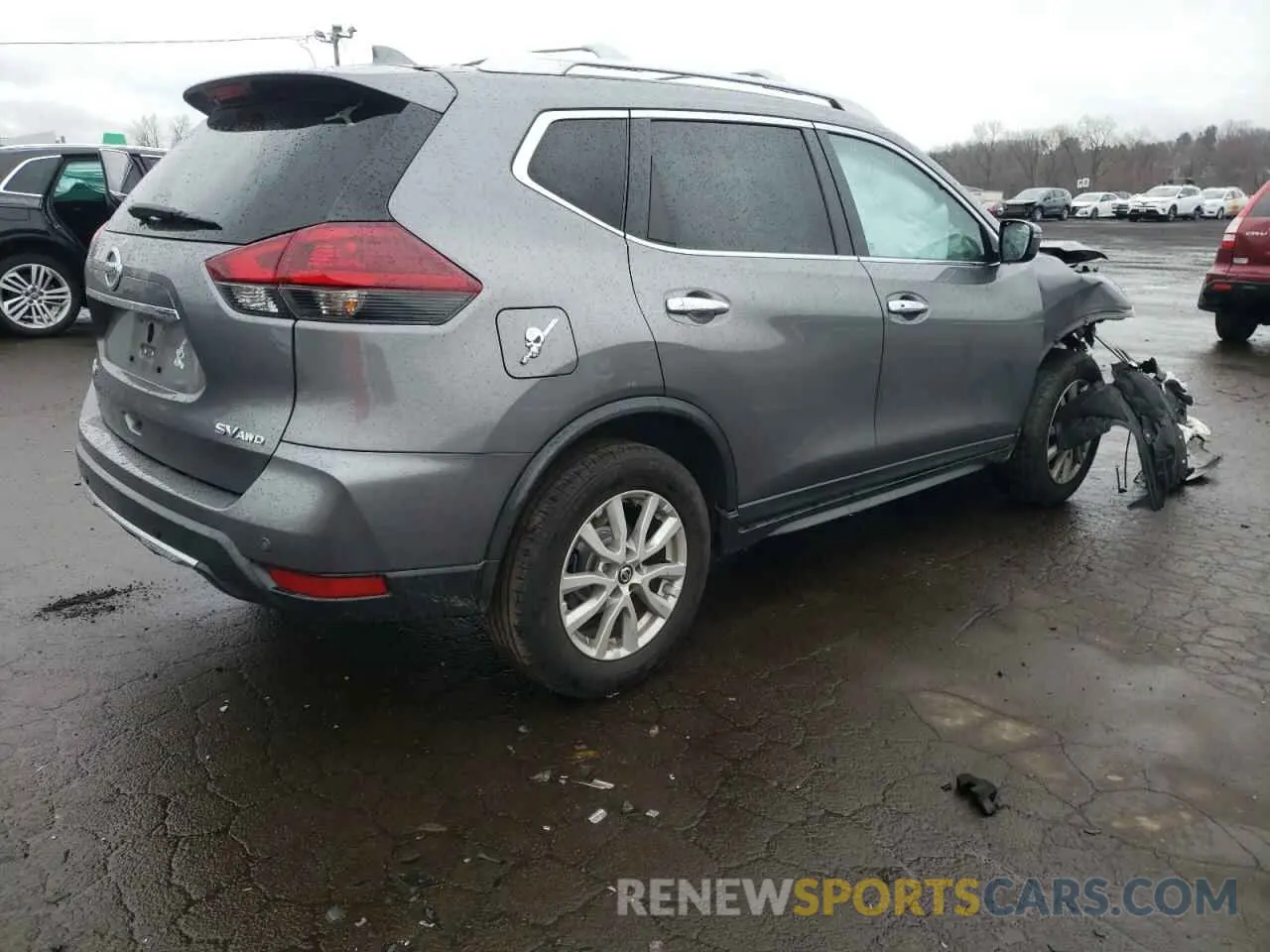 3 Фотография поврежденного автомобиля KNMAT2MV4KP553502 NISSAN ROGUE 2019