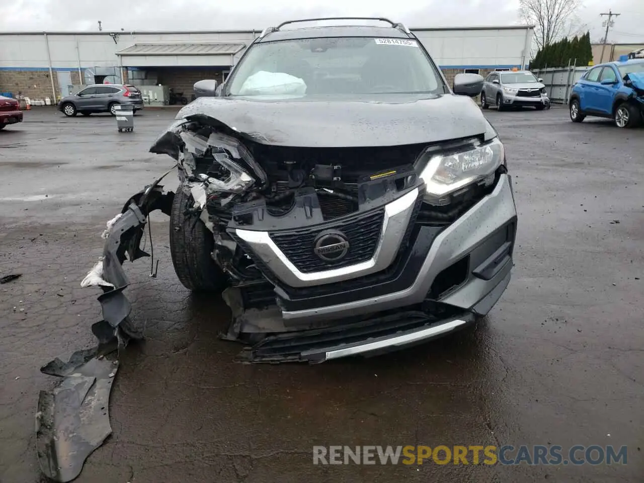 5 Фотография поврежденного автомобиля KNMAT2MV4KP553502 NISSAN ROGUE 2019