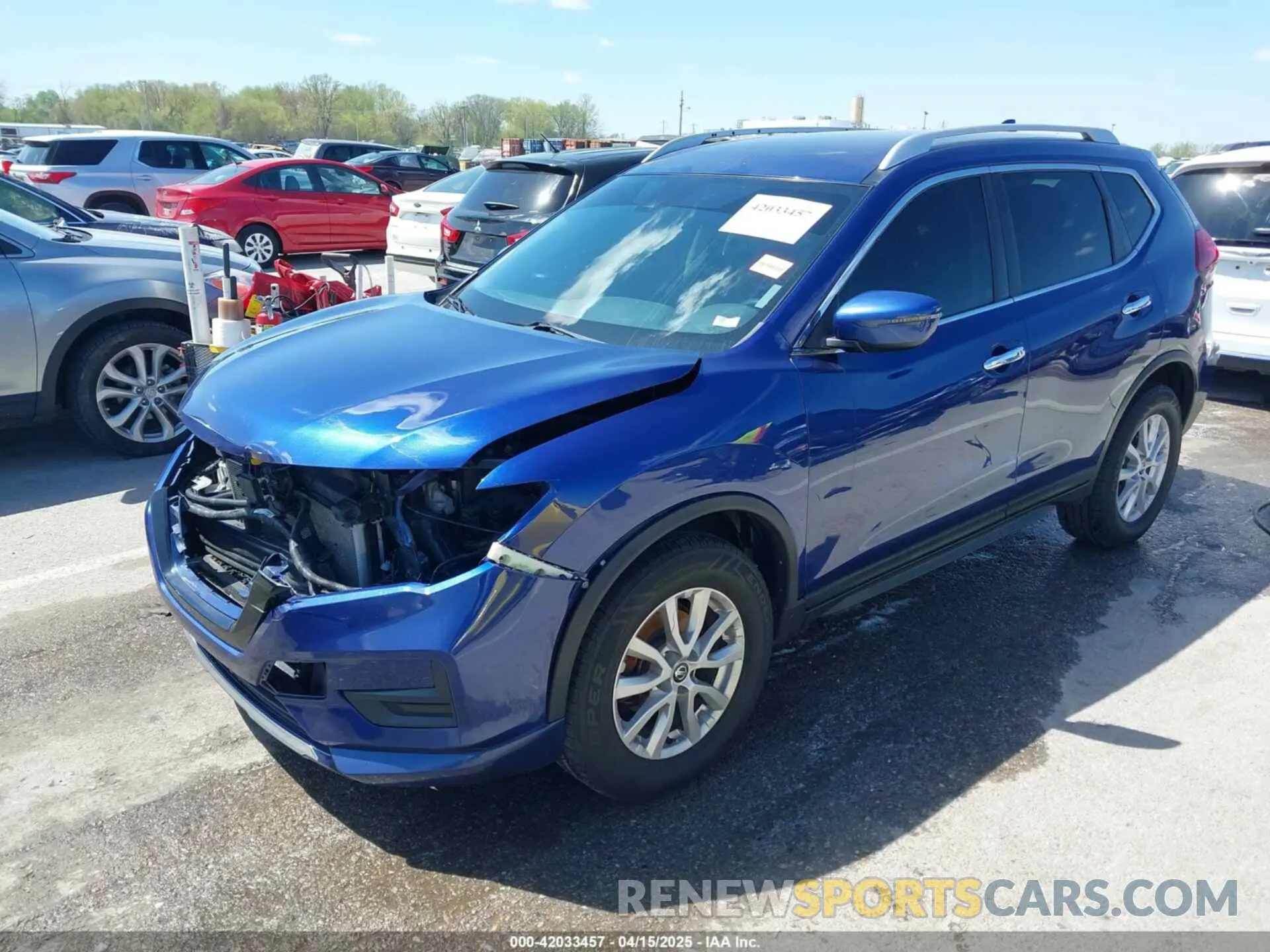 2 Фотография поврежденного автомобиля KNMAT2MV5KP517981 NISSAN ROGUE 2019