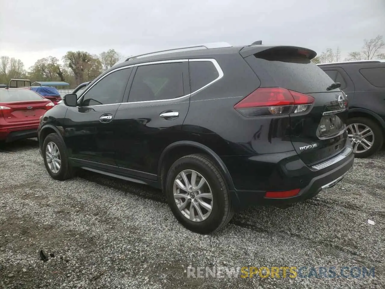 2 Photograph of a damaged car KNMAT2MV5KP543674 NISSAN ROGUE 2019