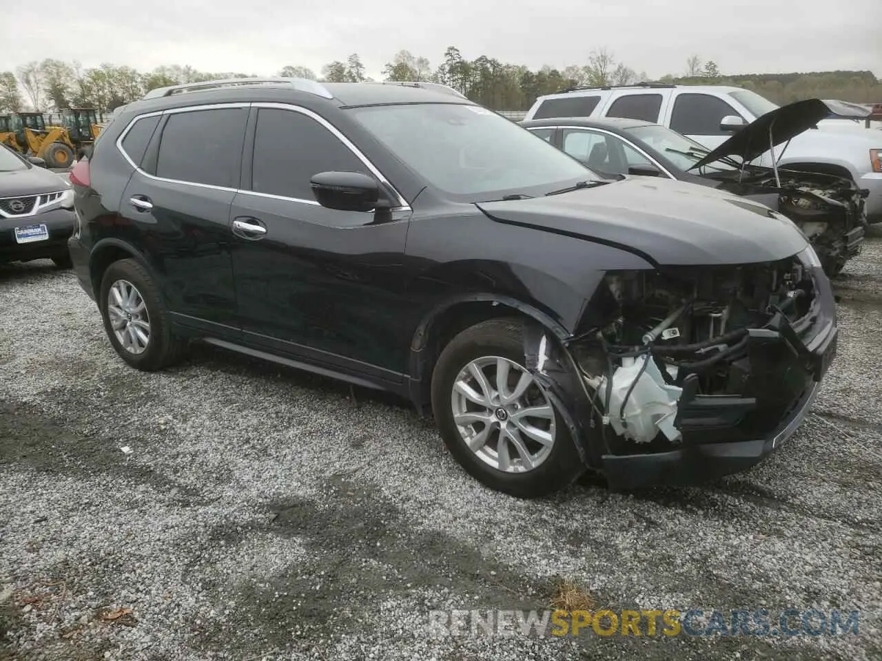 4 Photograph of a damaged car KNMAT2MV5KP543674 NISSAN ROGUE 2019