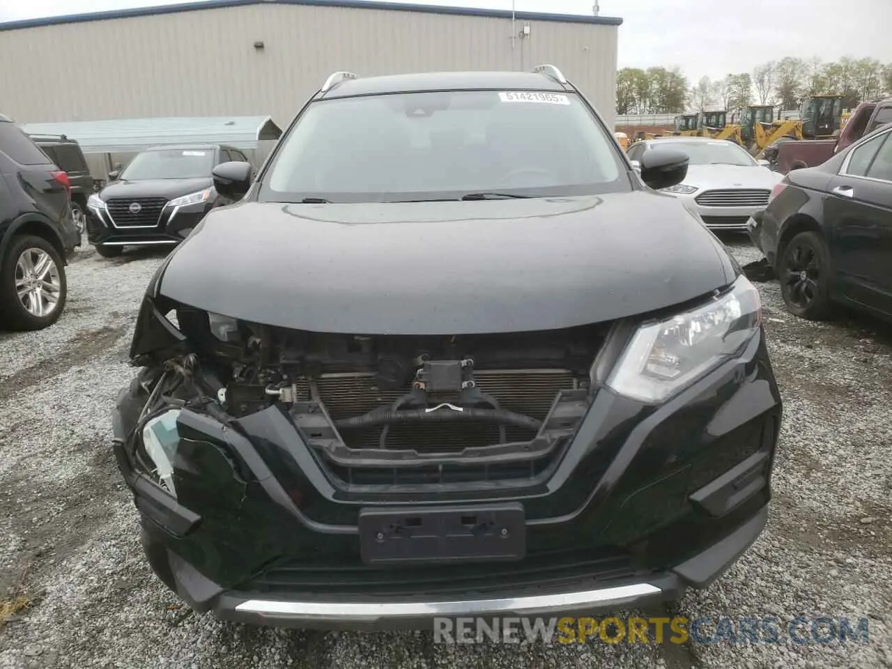 5 Photograph of a damaged car KNMAT2MV5KP543674 NISSAN ROGUE 2019