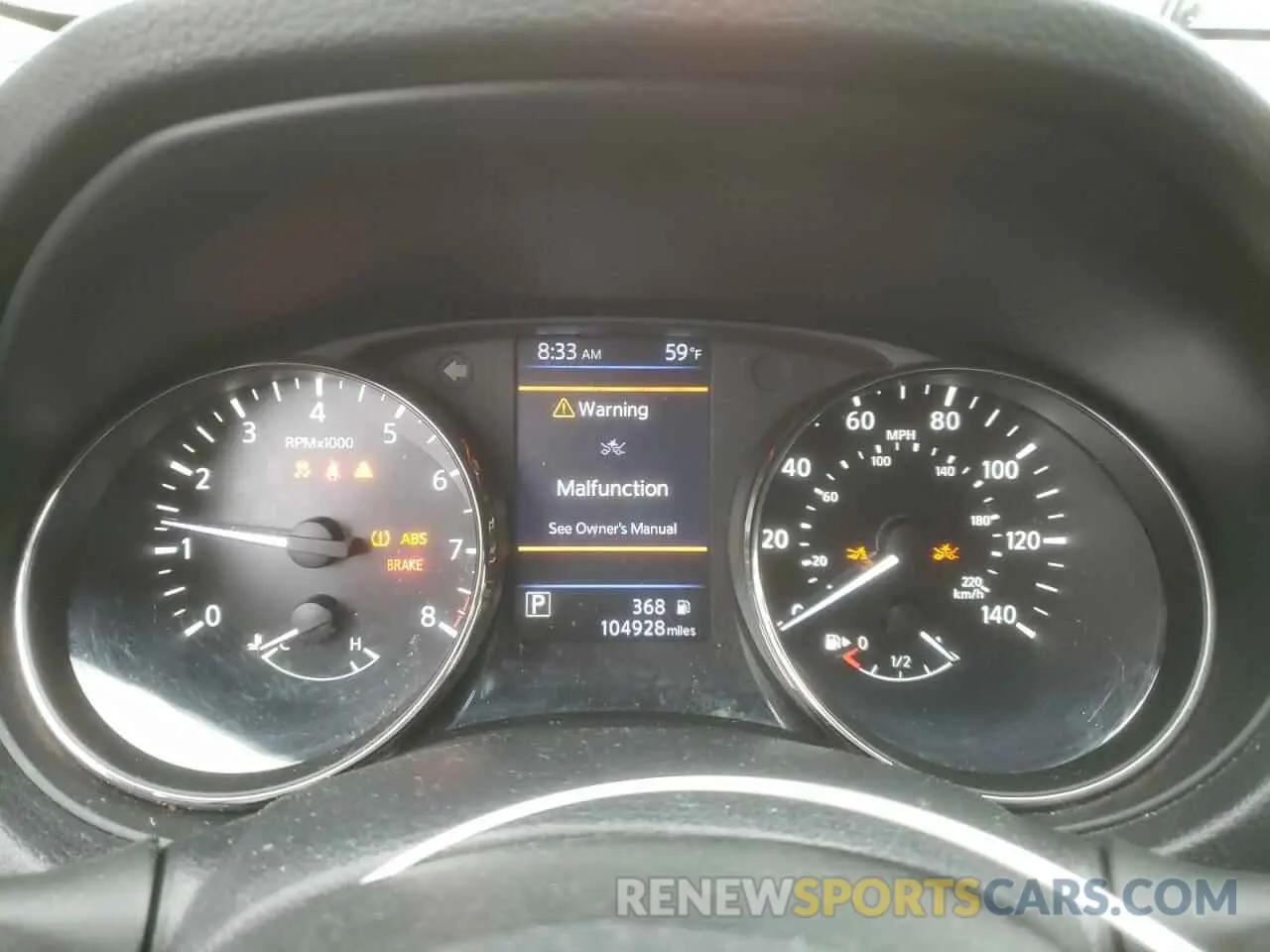 9 Photograph of a damaged car KNMAT2MV5KP543674 NISSAN ROGUE 2019