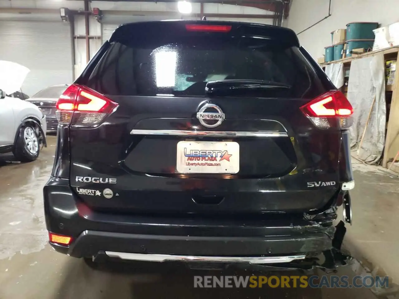 6 Photograph of a damaged car KNMAT2MV5KP554447 NISSAN ROGUE 2019