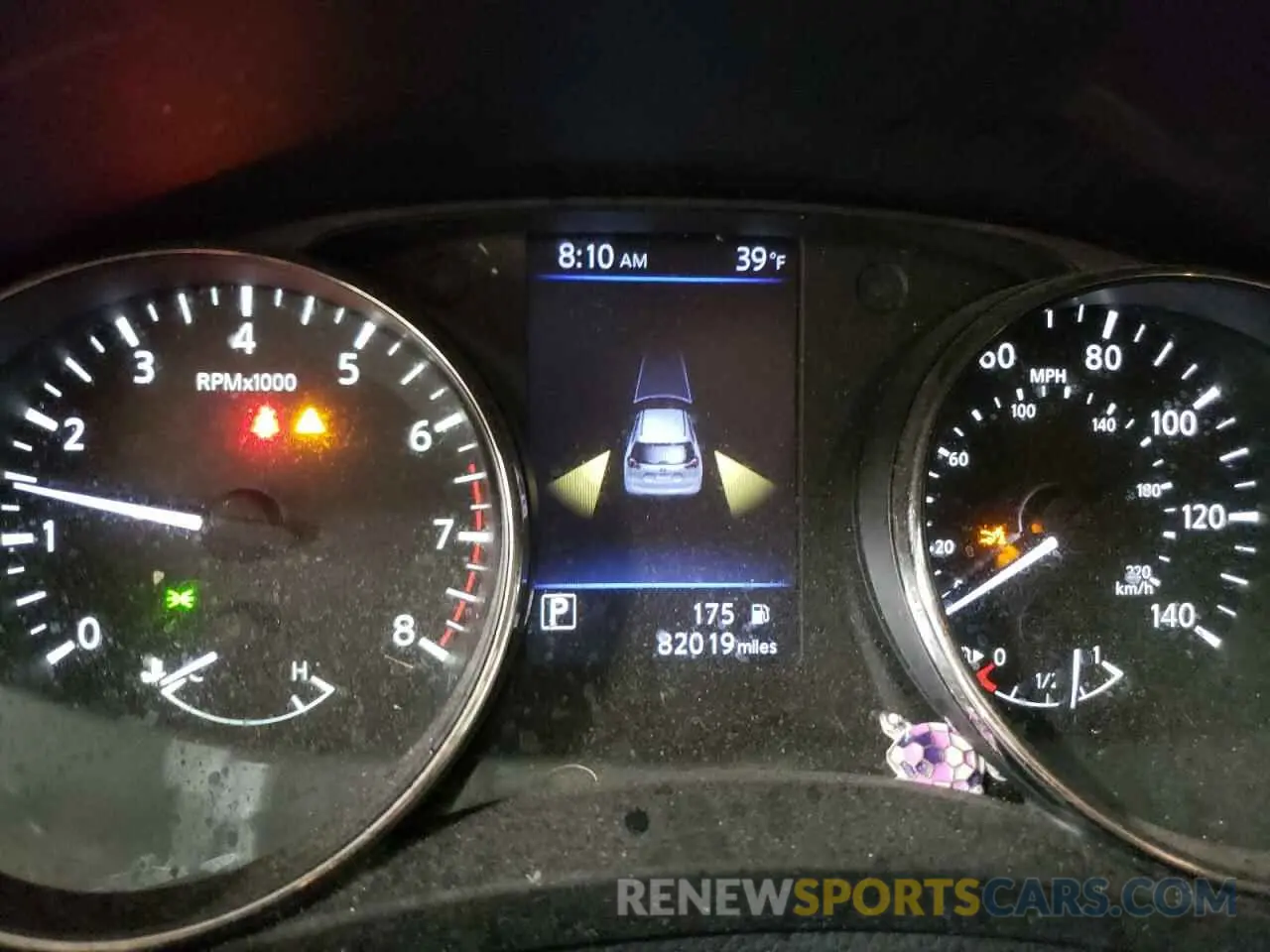 9 Photograph of a damaged car KNMAT2MV5KP554447 NISSAN ROGUE 2019