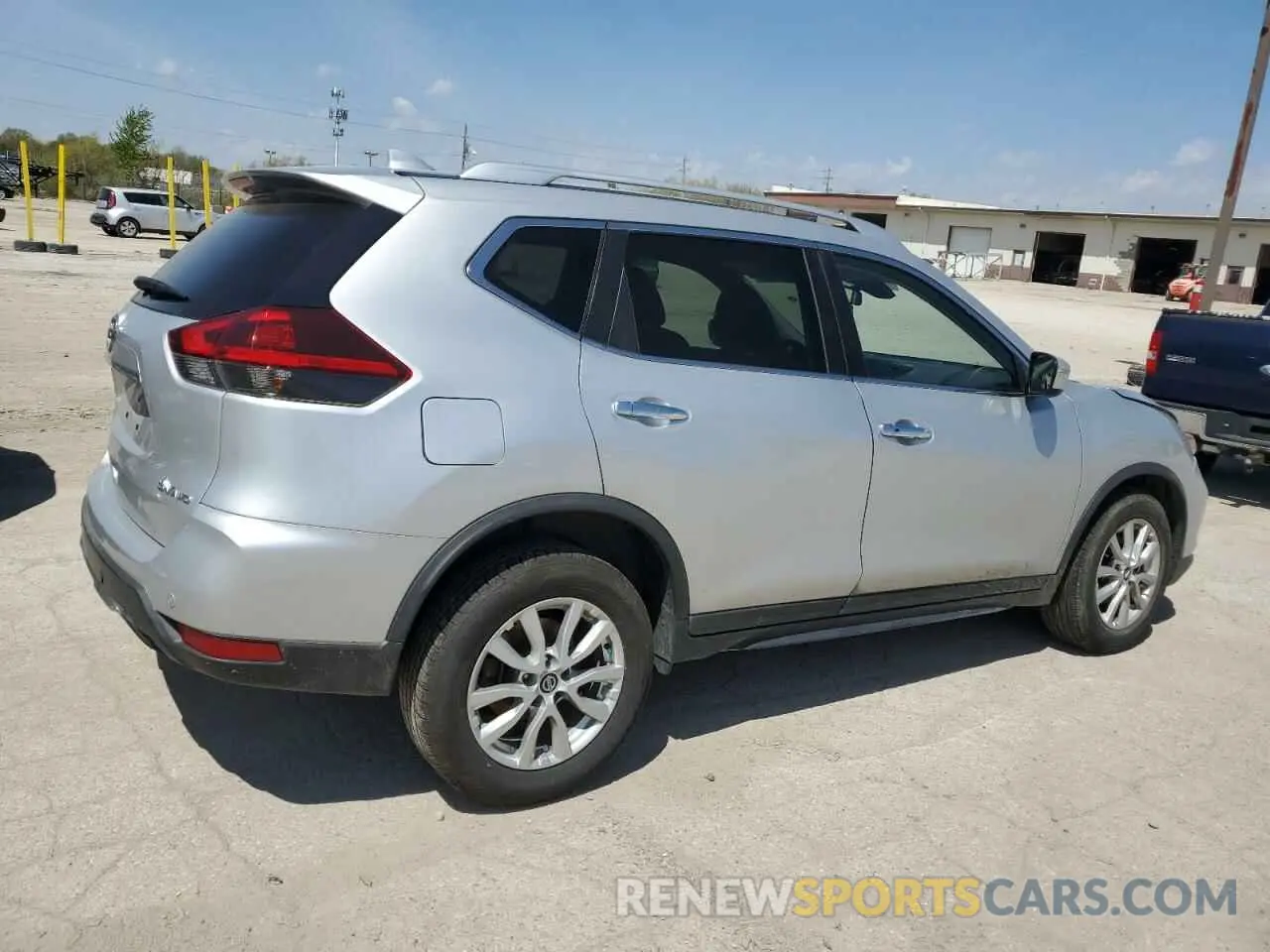 3 Photograph of a damaged car KNMAT2MV6KP522722 NISSAN ROGUE 2019