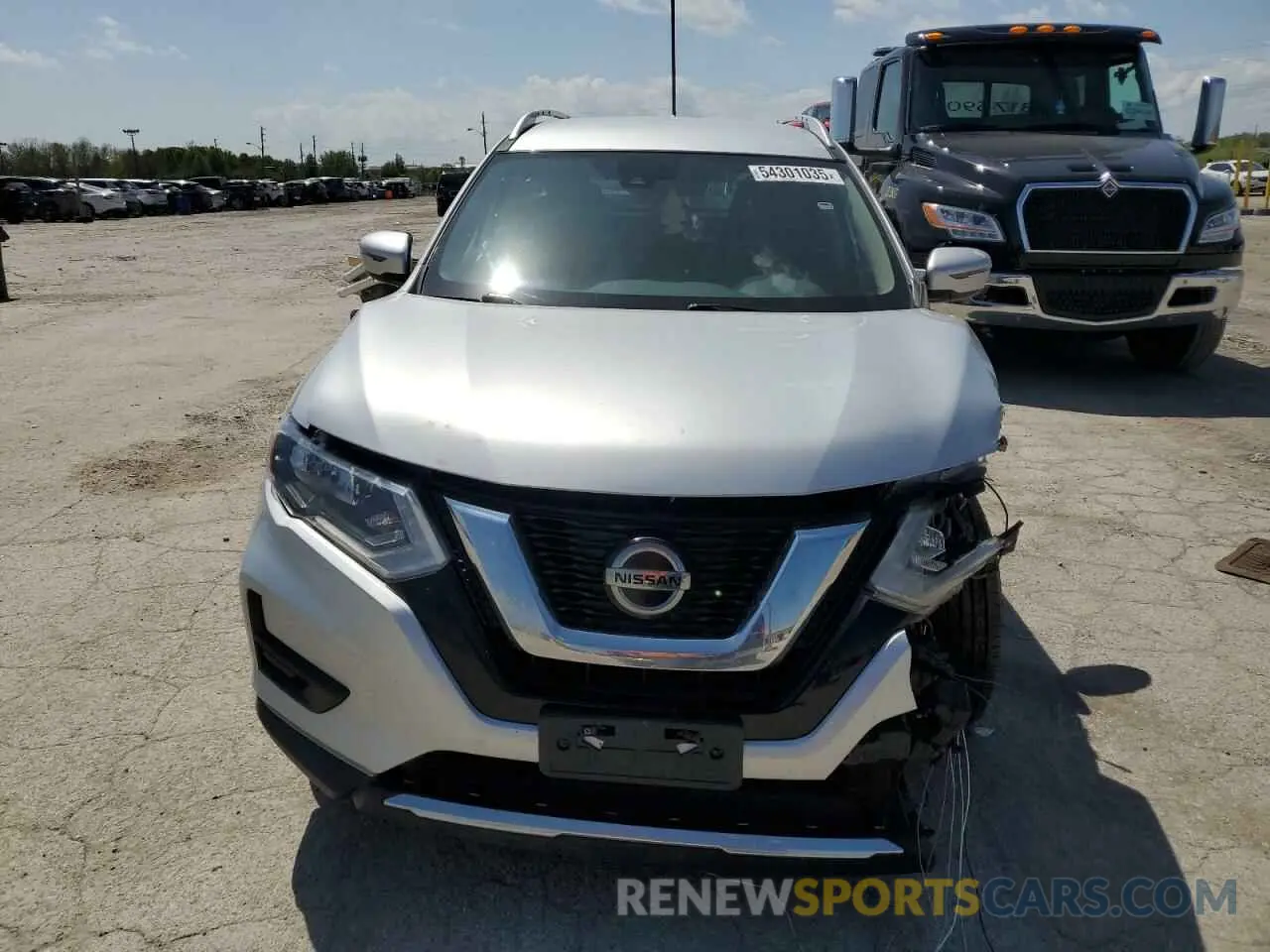 5 Photograph of a damaged car KNMAT2MV6KP522722 NISSAN ROGUE 2019