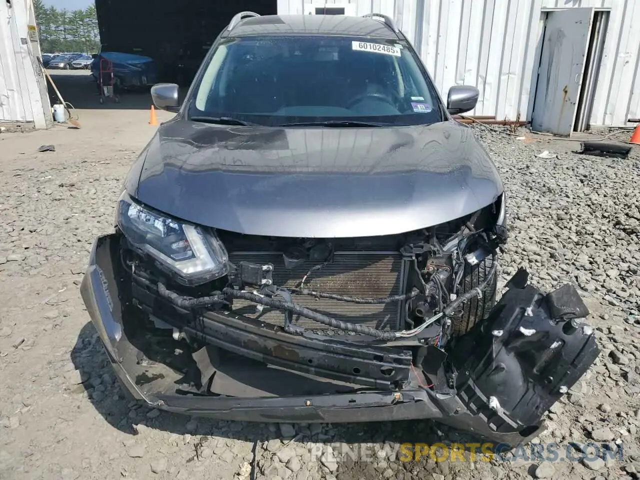 5 Фотография поврежденного автомобиля KNMAT2MV7KP506576 NISSAN ROGUE 2019