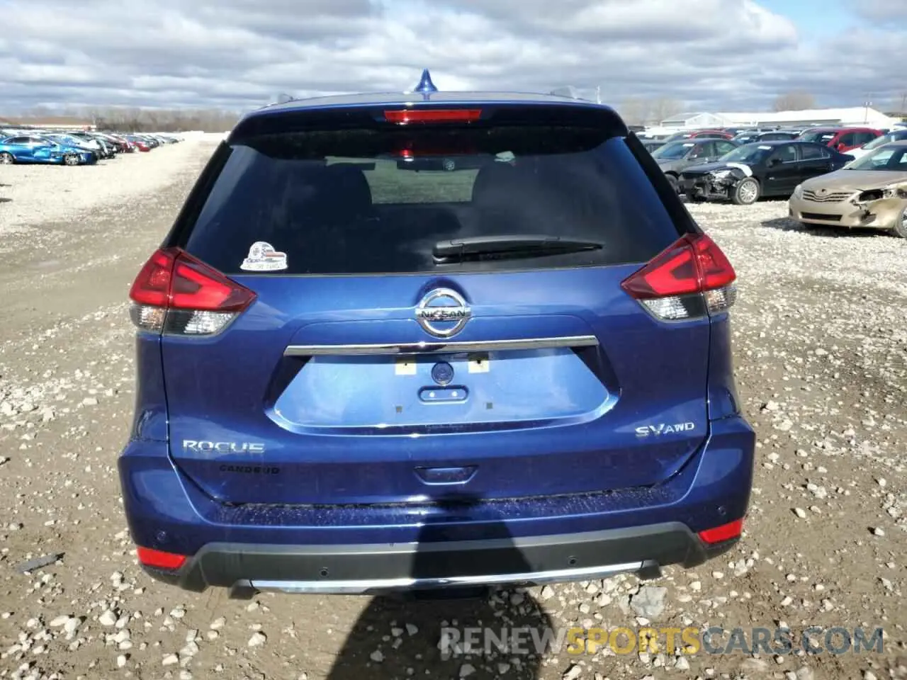 6 Фотография поврежденного автомобиля KNMAT2MV7KP534166 NISSAN ROGUE 2019