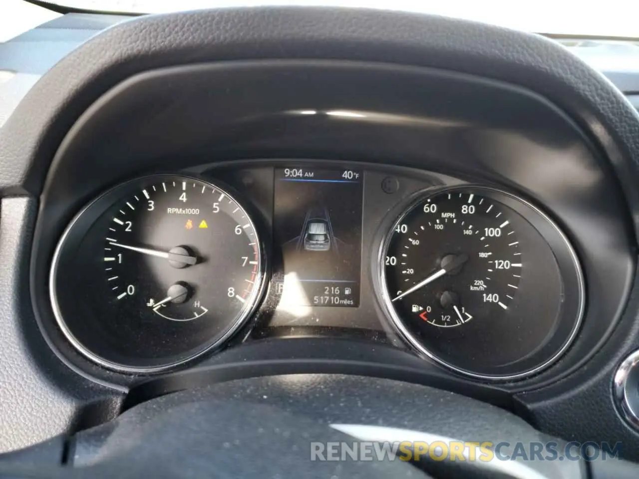 9 Фотография поврежденного автомобиля KNMAT2MV7KP534166 NISSAN ROGUE 2019