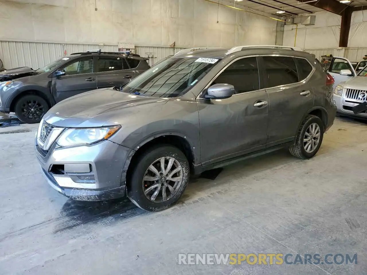 1 Фотография поврежденного автомобиля KNMAT2MV7KP537617 NISSAN ROGUE 2019