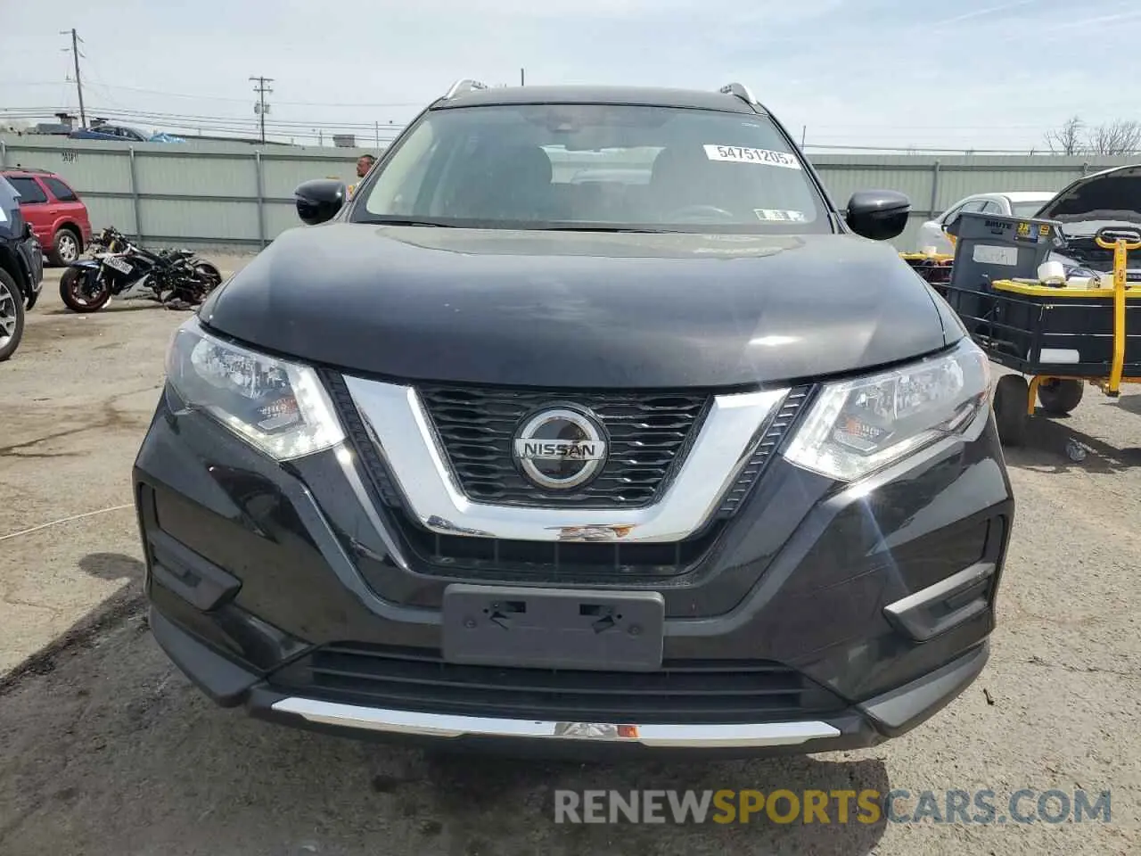 5 Photograph of a damaged car KNMAT2MV7KP545944 NISSAN ROGUE 2019