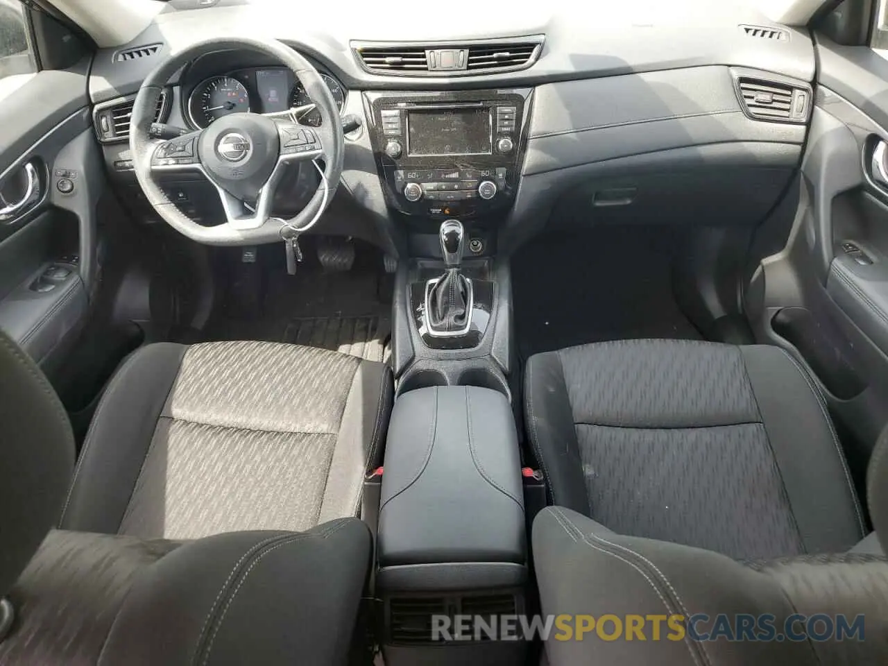 8 Photograph of a damaged car KNMAT2MV7KP545944 NISSAN ROGUE 2019