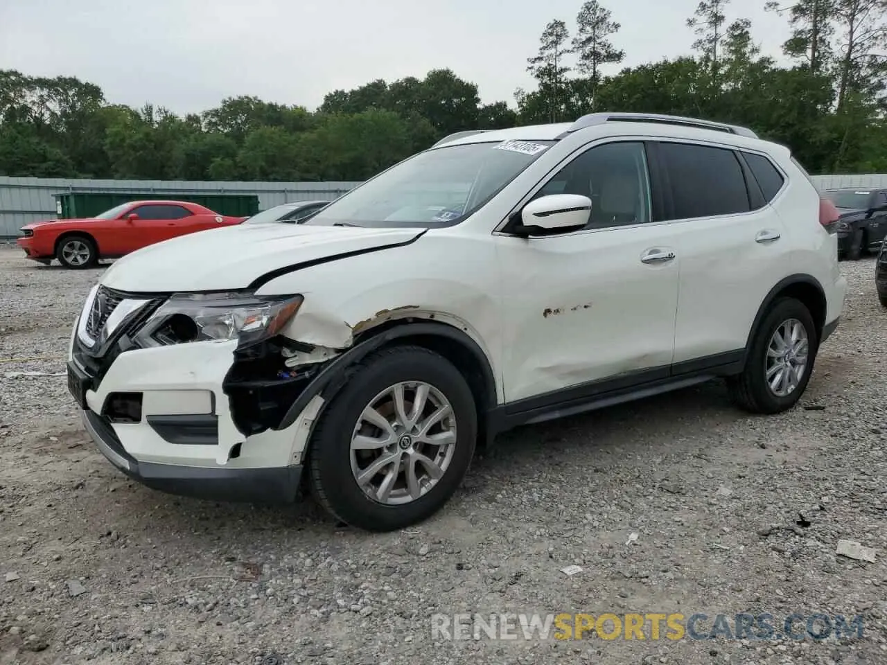 1 Photograph of a damaged car KNMAT2MV7KP550318 NISSAN ROGUE 2019