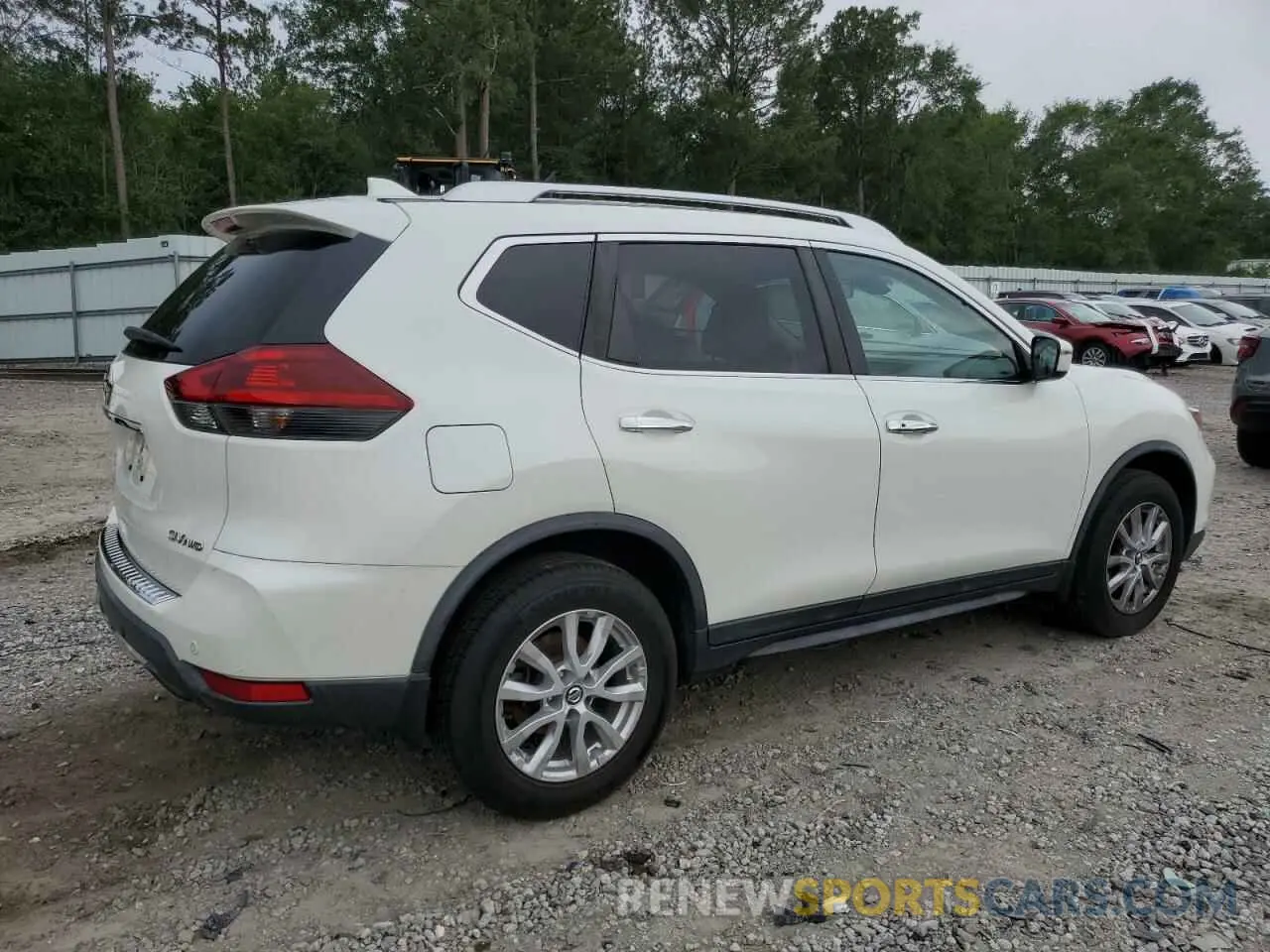 3 Photograph of a damaged car KNMAT2MV7KP550318 NISSAN ROGUE 2019