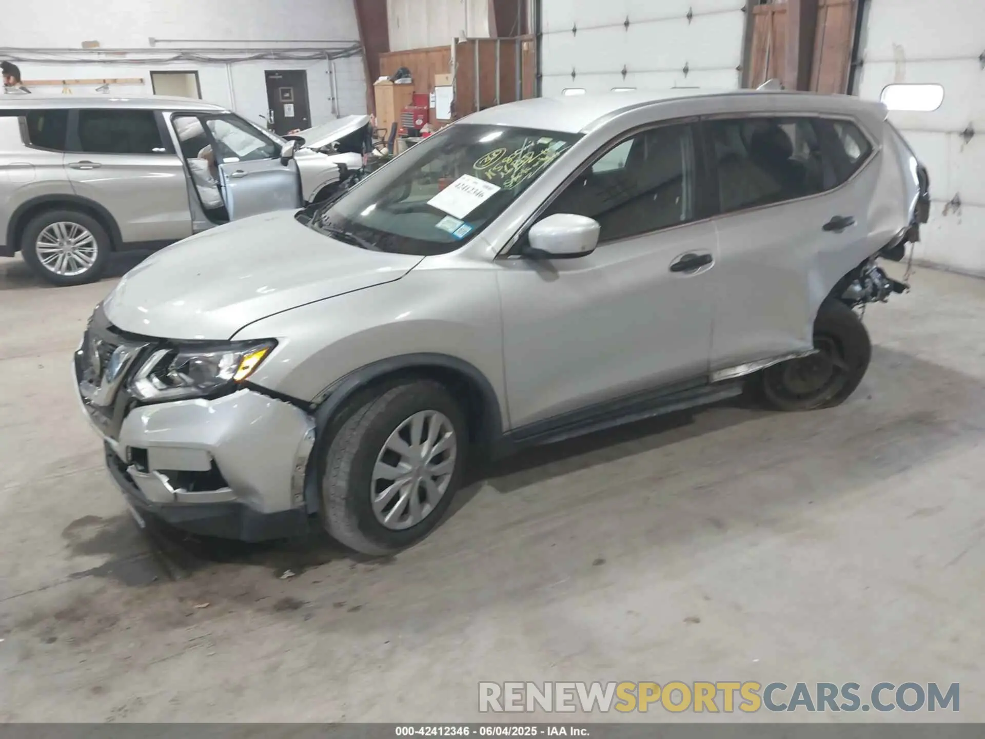2 Photograph of a damaged car KNMAT2MV8KP503931 NISSAN ROGUE 2019