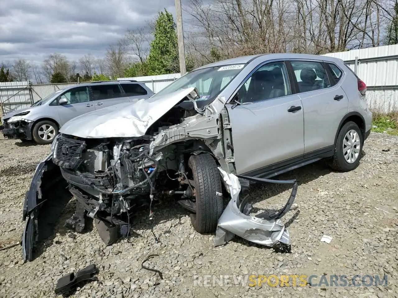 1 Фотография поврежденного автомобиля KNMAT2MV8KP506974 NISSAN ROGUE 2019