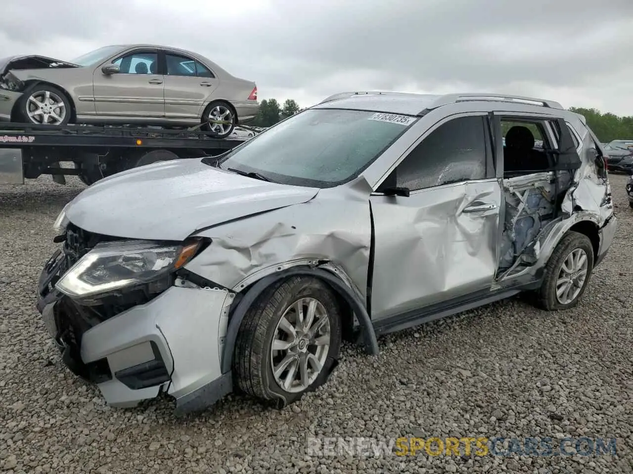 1 Фотография поврежденного автомобиля KNMAT2MV8KP508045 NISSAN ROGUE 2019
